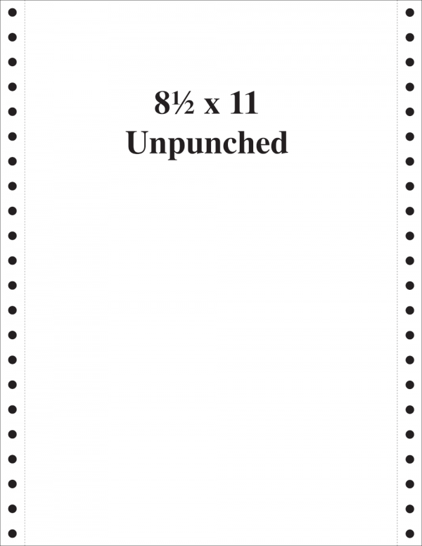 Braille 8.5x11 Unpunched Sheet